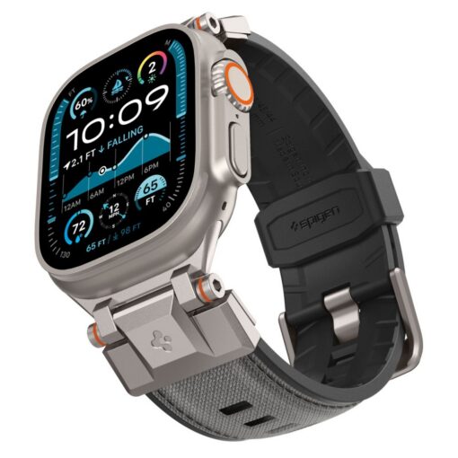 Spigen DuraPro Armor for Apple Watch 6 / 7 / 8 / 9 / 10 / SE / Ultra 1 / 2 (44 / 45 / 46 / 49mm) Gray - Image 7