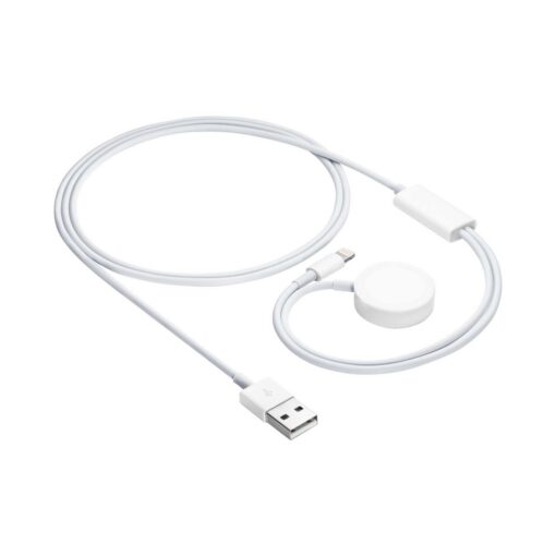 Akyga Charging Cable Apple Watch Ultra 2 / Series 9/8/7/6/5/4/3/2/1 Lightning Connector AK-SW-43 1m