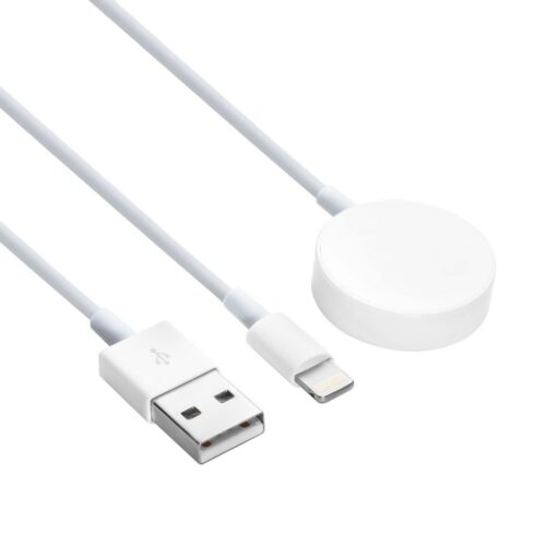 Akyga Charging Cable Apple Watch Ultra 2 / Series 9/8/7/6/5/4/3/2/1 Lightning Connector AK-SW-43 1m - Image 2