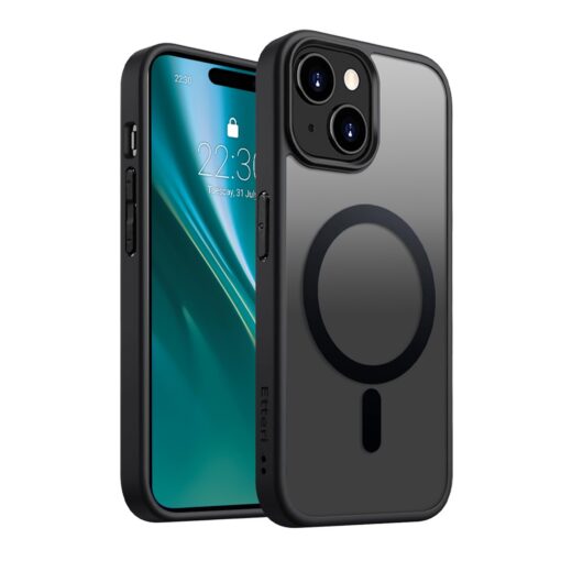 Etteri Matt Mag case for iPhone 15 6,1" black - Image 13