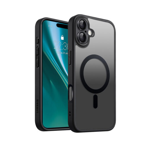 Etteri Matt Mag case for iPhone 16 6,1" black - Image 13