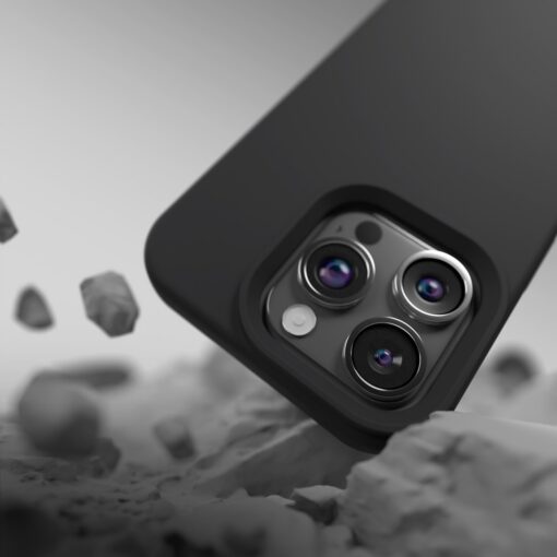 Etteri Silicone Mag case for iPhone 12 / 12 Pro 6,1" black - Image 16