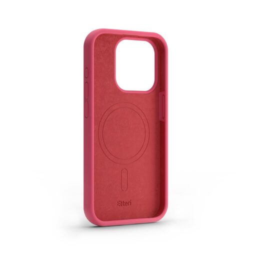 Etteri Silicone Mag case for iPhone 12 / 12 Pro 6,1" raspberry - Image 12
