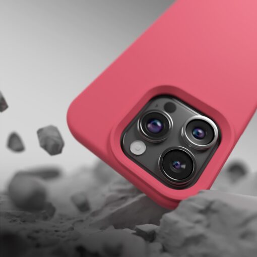 Etteri Silicone Mag case for iPhone 12 / 12 Pro 6,1" raspberry - Image 16