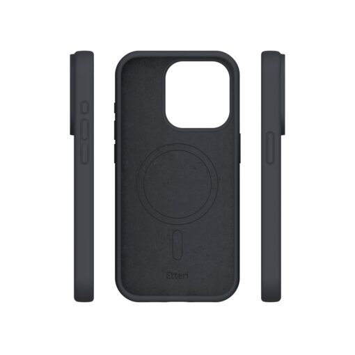 Etteri Silicone Mag case for iPhone 13 6,1" black - Image 14
