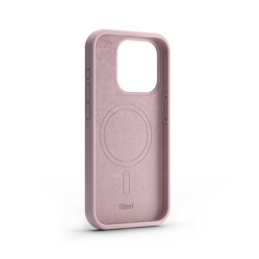 Etteri Silicone Mag case for iPhone 13 6,1" light pink - Image 12