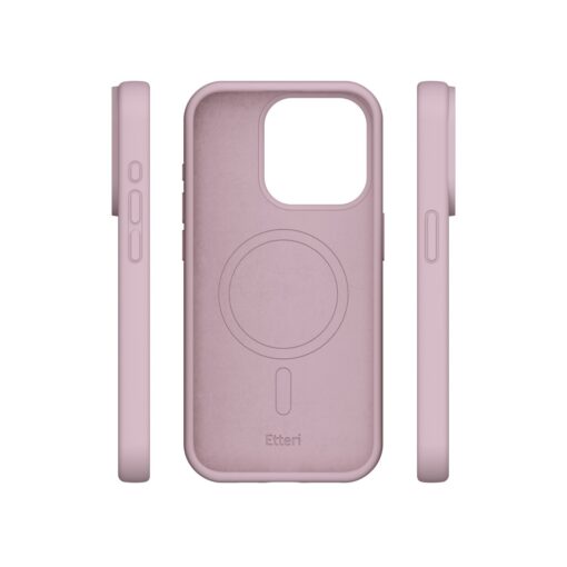 Etteri Silicone Mag case for iPhone 13 6,1" light pink - Image 14