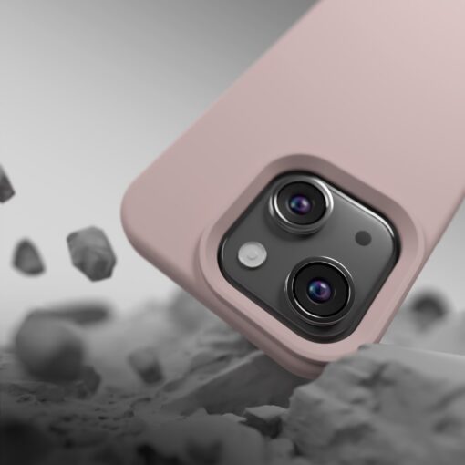 Etteri Silicone Mag case for iPhone 13 6,1" light pink - Image 16
