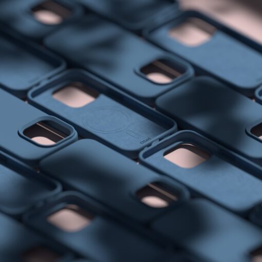Etteri Silicone Mag case for iPhone 14 6,1" dark blue - Image 18