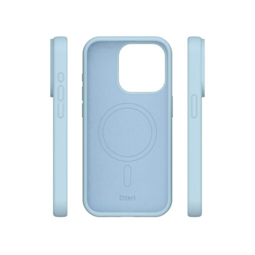 Etteri Silicone Mag case for iPhone 14 6,1" light blue - Image 14