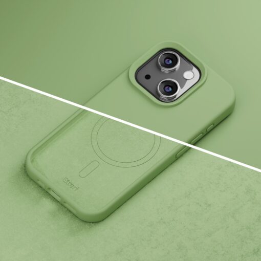 Etteri Silicone Mag case for iPhone 14 6,1" light green - Image 17