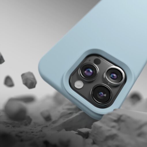 Etteri Silicone Mag case for iPhone 15 Pro 6,1" light blue - Image 16