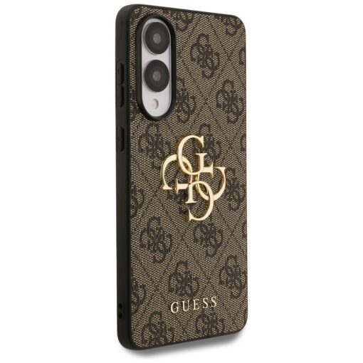 Guess case for Samsung Galaxy S25 Edge GUESS HC 4G PU big logo brown - Image 4