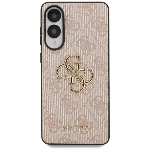 Guess case for Samsung Galaxy S25 Edge GUESS HC 4G PU big logo pink - Image 3