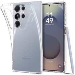 Spigen Liquid Crystal case for Samsung Galaxy S25 Ultra Crystal Clear