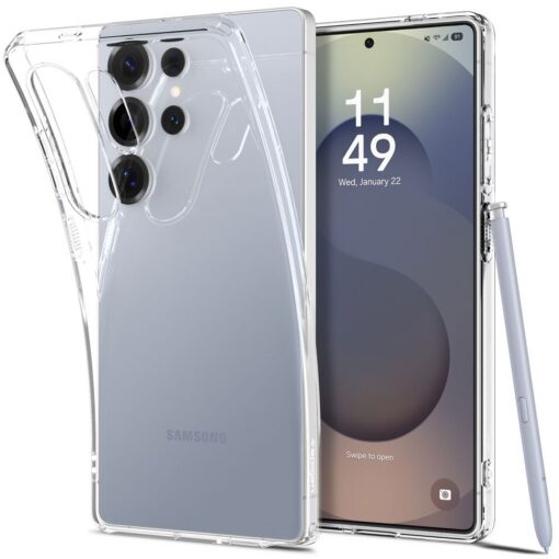 Spigen Liquid Crystal case for Samsung Galaxy S25 Ultra Crystal Clear