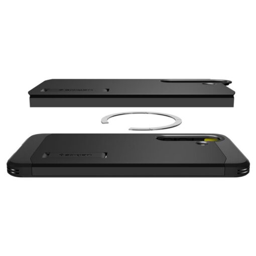 Spigen Tough Armor MagSafe case for Samsung Galaxy S25+ Plus Black - Image 9