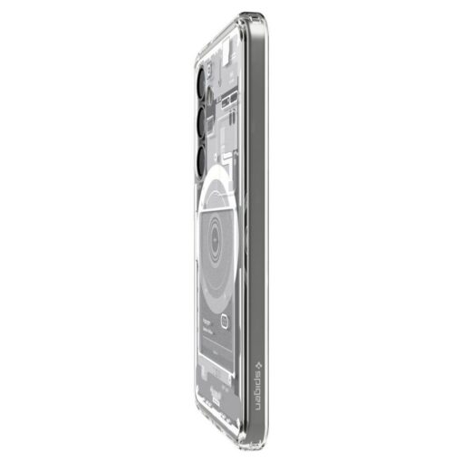 Spigen Ultra Hybrid Mag MagSafe case for Samsung Galaxy S25 Zero One White - Image 8