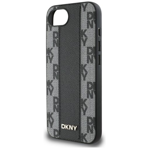 Guess HC MagSafe PU Checkered Pattern case for iPhone 16e Black - Image 6