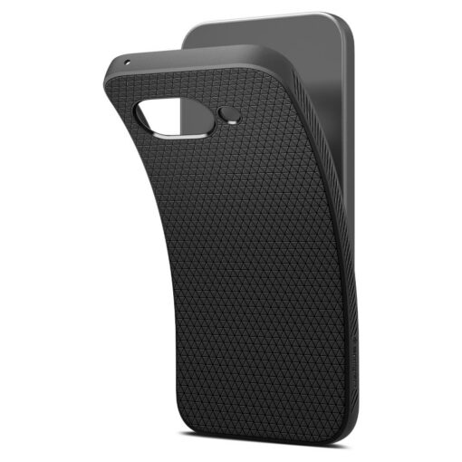 Spigen Liquid Air case for Google Pixel 9a Matte Black - Image 6
