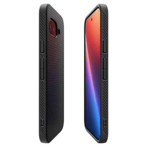 Spigen Liquid Air case for Google Pixel 9a Matte Black - Image 7