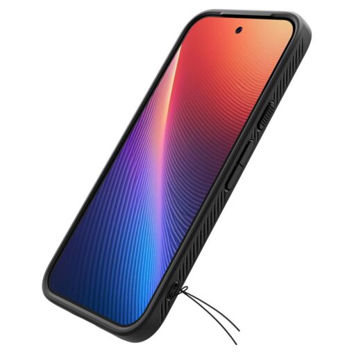Spigen Liquid Air case for Google Pixel 9a Matte Black - Image 8