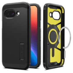 Spigen Tough Armor Mag MagSafe case for Google Pixel 9a Black