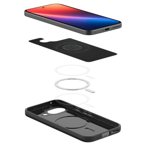 Spigen Thin Fit Mag MagSafe Case for Google Pixel 9a Black - Image 7
