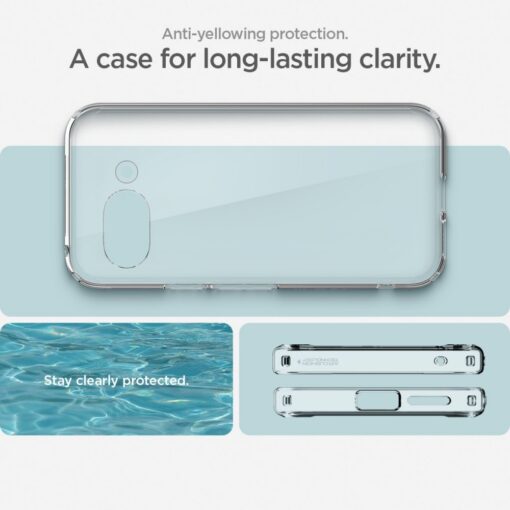 Spigen Ultra Hybrid case for Google Pixel 9a Crystal Clear - Image 11