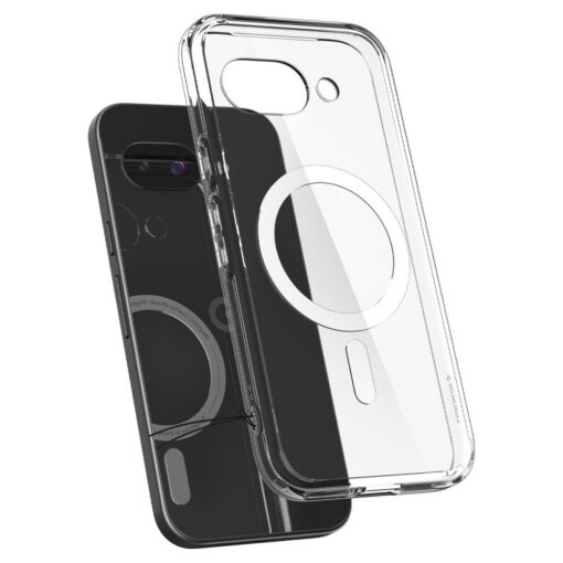 Spigen Ultra Hybrid Mag MagSafe Case for Google Pixel 9a Clear/White - Image 7