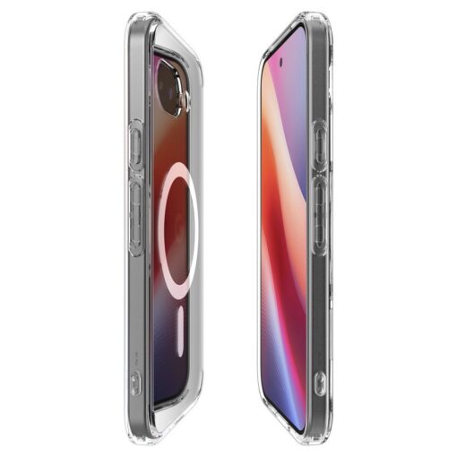 Spigen Ultra Hybrid Mag MagSafe Case for Google Pixel 9a Clear/White - Image 8