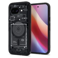 Spigen Ultra Hybrid Mag MagSafe Case for Google Pixel 9a Zero One Black