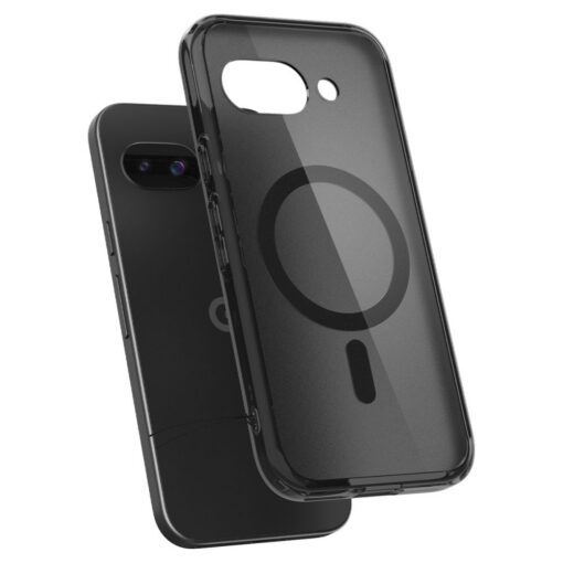 Spigen Ultra Hybrid Mag MagSafe Case for Google Pixel 9a Frost Black - Image 7
