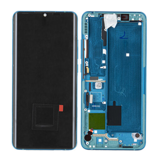LCD Touchscreen - Green, Xiaomi Mi Note 10 - Original (varuosa)
