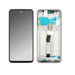 LCD Touchscreen - White, Xiaomi Redmi Note 9 Pro - Original (varuosa)