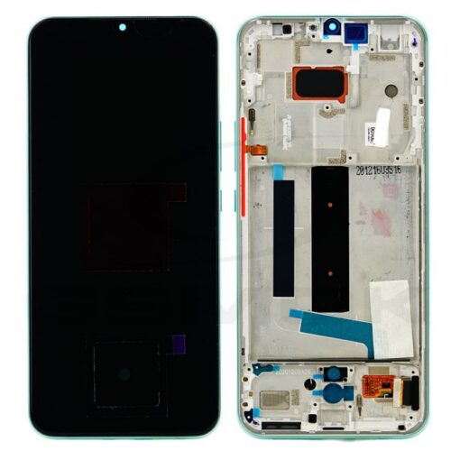 LCD Touchscreen - Green, Xiaomi Mi 10 Lite (5G) - Original (varuosa)