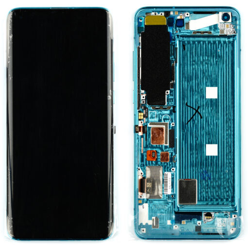 LCD Touchscreen - Green, Xiaomi Mi 10 Version "C" - Original (varuosa)