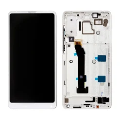 LCD Touchscreen - White, Xiaomi Mi Mix 2S - Original (varuosa)