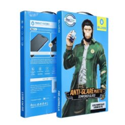 LCD kaitsev karastatud klaas 5D Mr. Monkey Glass (Strong Matte) Apple iPhone 13 Pro Max/14 Plus must