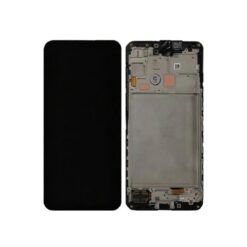 LCD ekraan Samsung A166 A16 5G puuteekraani ja raamiga originaal Black (service pack)
