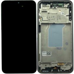 LCD ekraan Samsung A266 A26 5G puuteekraani ja raamiga originaal Black (service pack)