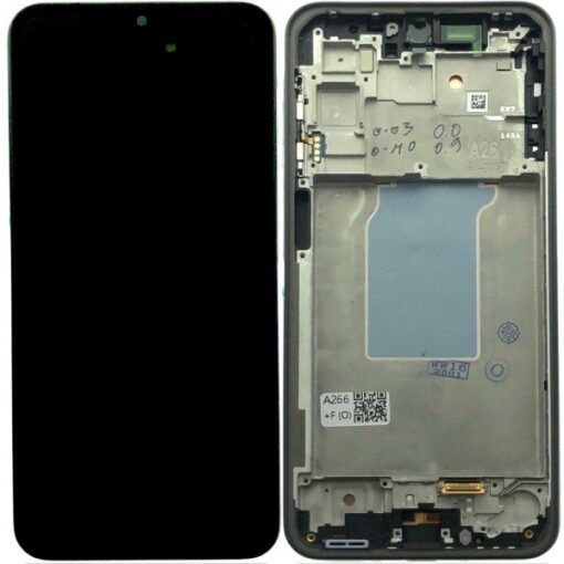 LCD ekraan Samsung A266 A26 5G puuteekraani ja raamiga originaal Black (service pack)