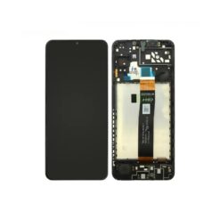 LCD ekraan Samsung A566 A56 5G puuteekraani ja raamiga originaal Graphite (service pack)