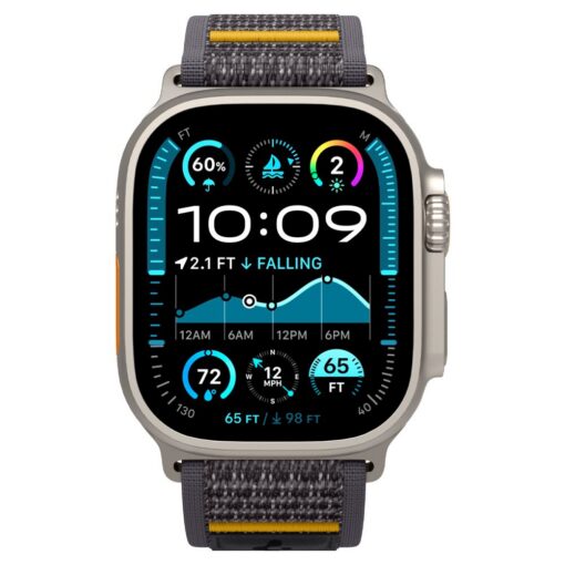 Kellarihm Athlex Air, Apple Watch Series 10 / 9 / 8 / 7 / 6 / 5 / 4 / SE (2024/2023/2022) / SE / Ultra / Ultra 2 (44 / 45 / 46 / 49 mm), tumehall, Spigen - Image 2