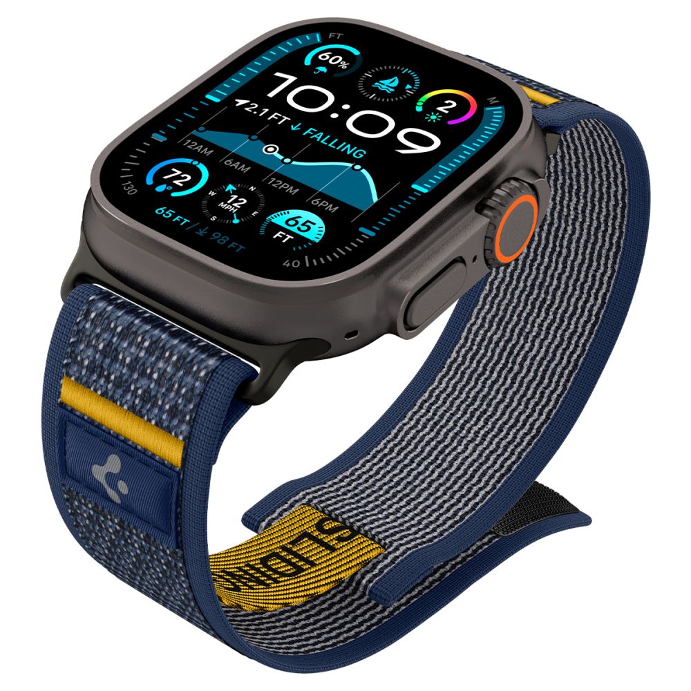 Kellarihm Athlex Air, Apple Watch Series 10 / 9 / 8 / 7 / 6 / 5 / 4 / SE (2024/2023/2022) / SE / Ultra / Ultra 2 (44 / 45 / 46 / 49 mm), tumesinine, Spigen - Image 9