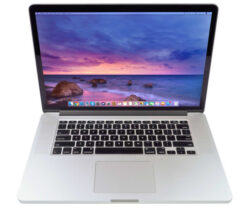 Apple MacBook Pro (Retina, 15" Mid 2012) Hõbedane (uuskasutatud) - Klass C (keskmine)