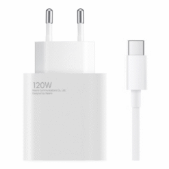 Toalaadija Xiaomi HyperCharge Combo 120W (adapter USB-A + USB-C kaabel 1m), valge