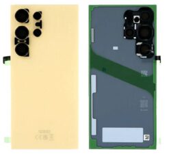 Back cover for Samsung S928 S24 Ultra Titanium Yellow original (service pack)