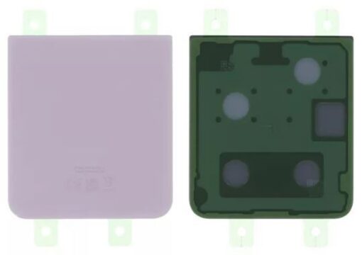 Back down cover for Samsung F731 Z Flip 5 Lavender original (used Grade C)