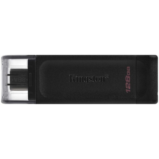 Mälupulk DataTraveler 70, 128GB, USB-C 3.2, must, Kingston